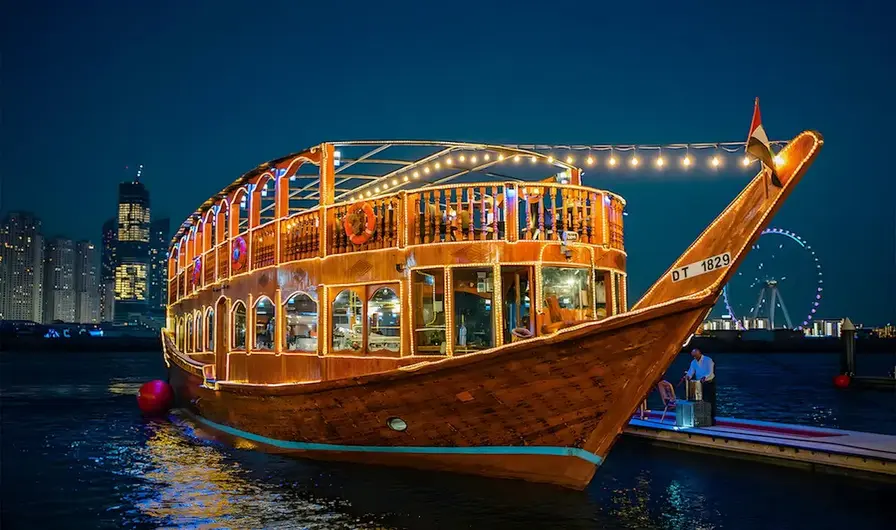 2. Sunset Dhow Cruise with Dinner on Dubai Creek
