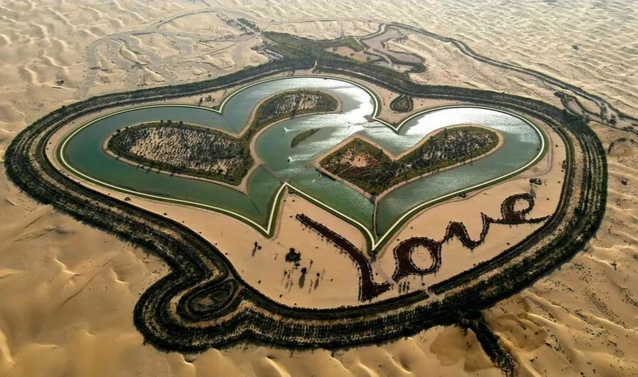 8. Relax at the Love Lakes and Al Qudra Cycling Track