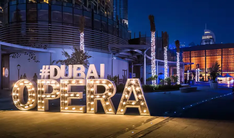 9. Visit Dubai Opera for Evening Performances
