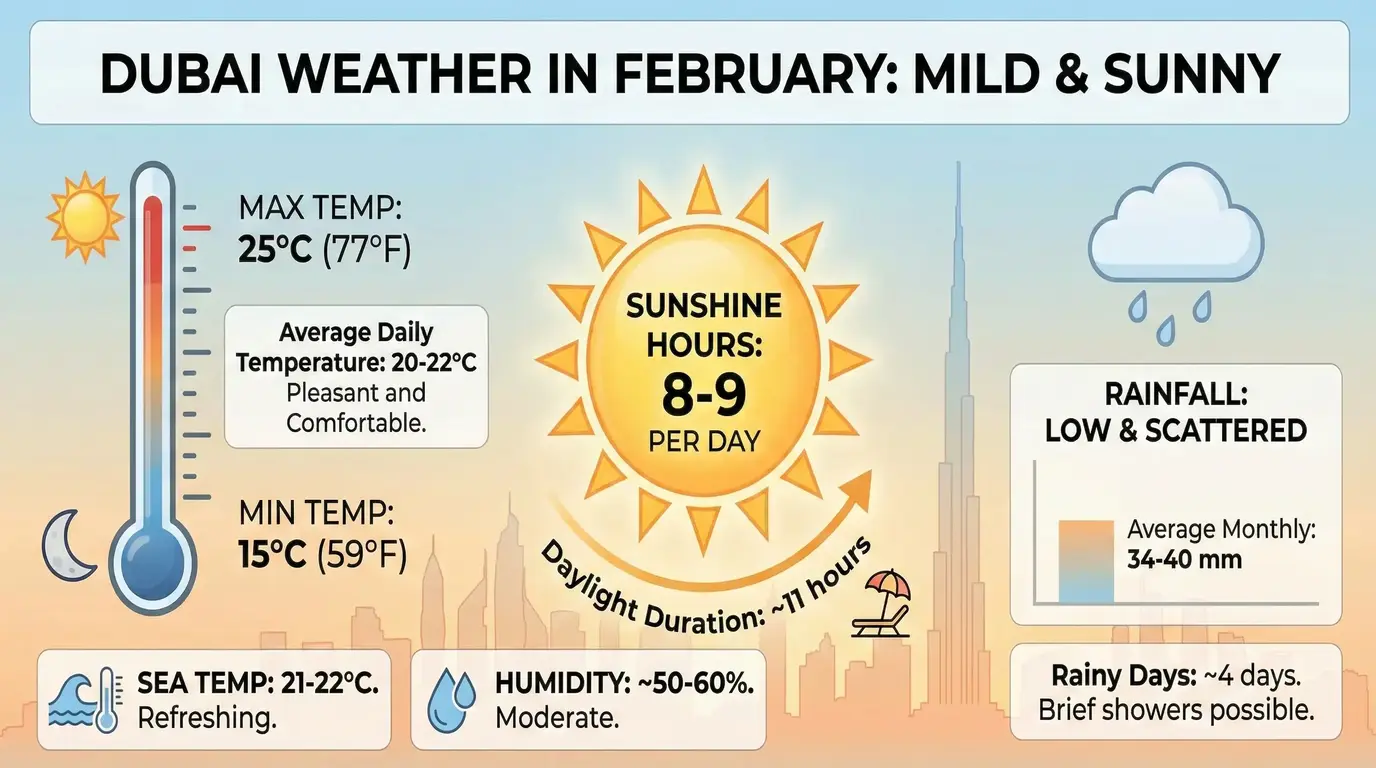 Dubai Weather in February | 2026 Guide & Best Things to Do