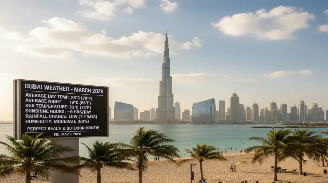 Is March the Best Time to Visit Dubai? Weather, Events, and Things to Do