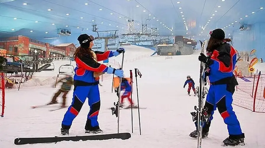 1. Indoor Skiing at Ski Dubai - Things to Do in Dubai in July Despite the Heat