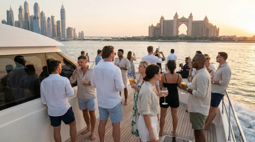 1. Sunset Yacht Cruises - Top Things to Do in Dubai in May Despite the Warmth