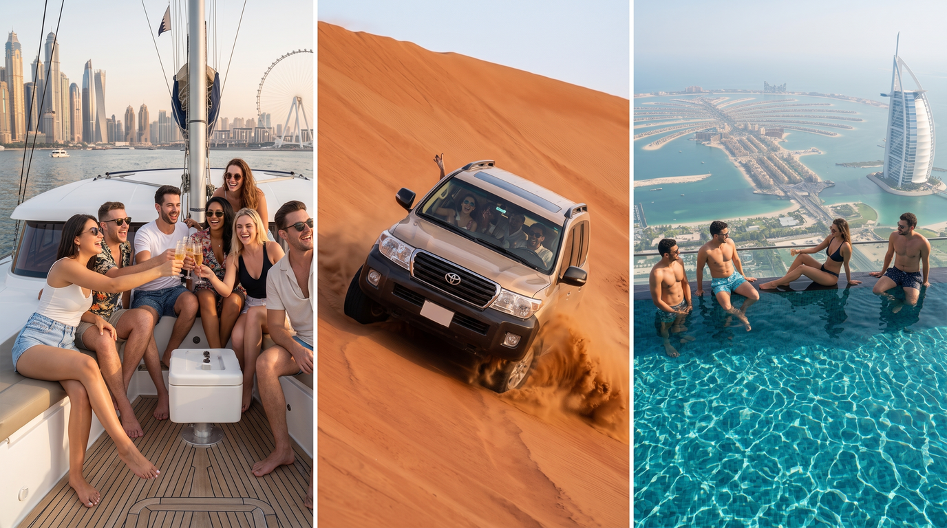 12 Fun & Unforgettable Things to Do in Dubai with Friends (2026 Group Guide)