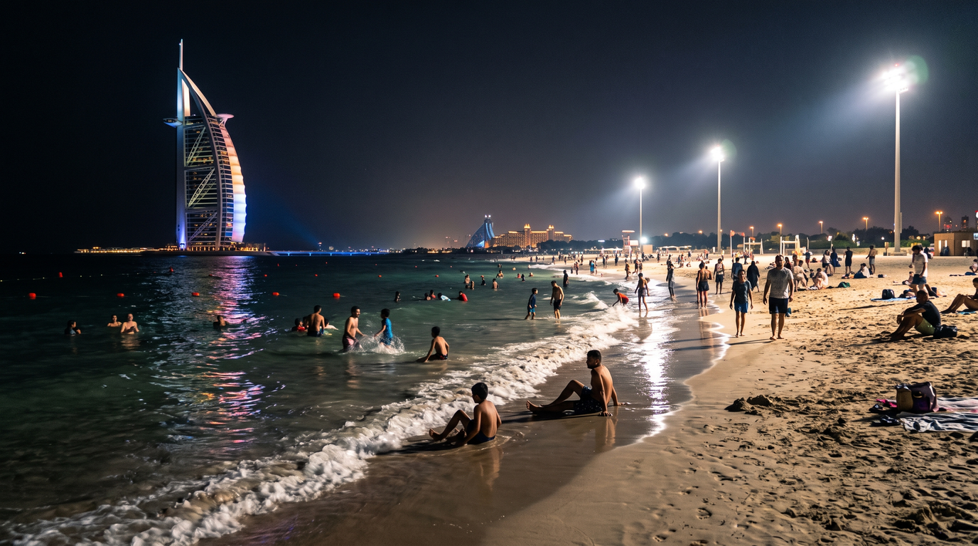 The Ultimate Guide to Umm Suqeim Night Swimming Beach Dubai